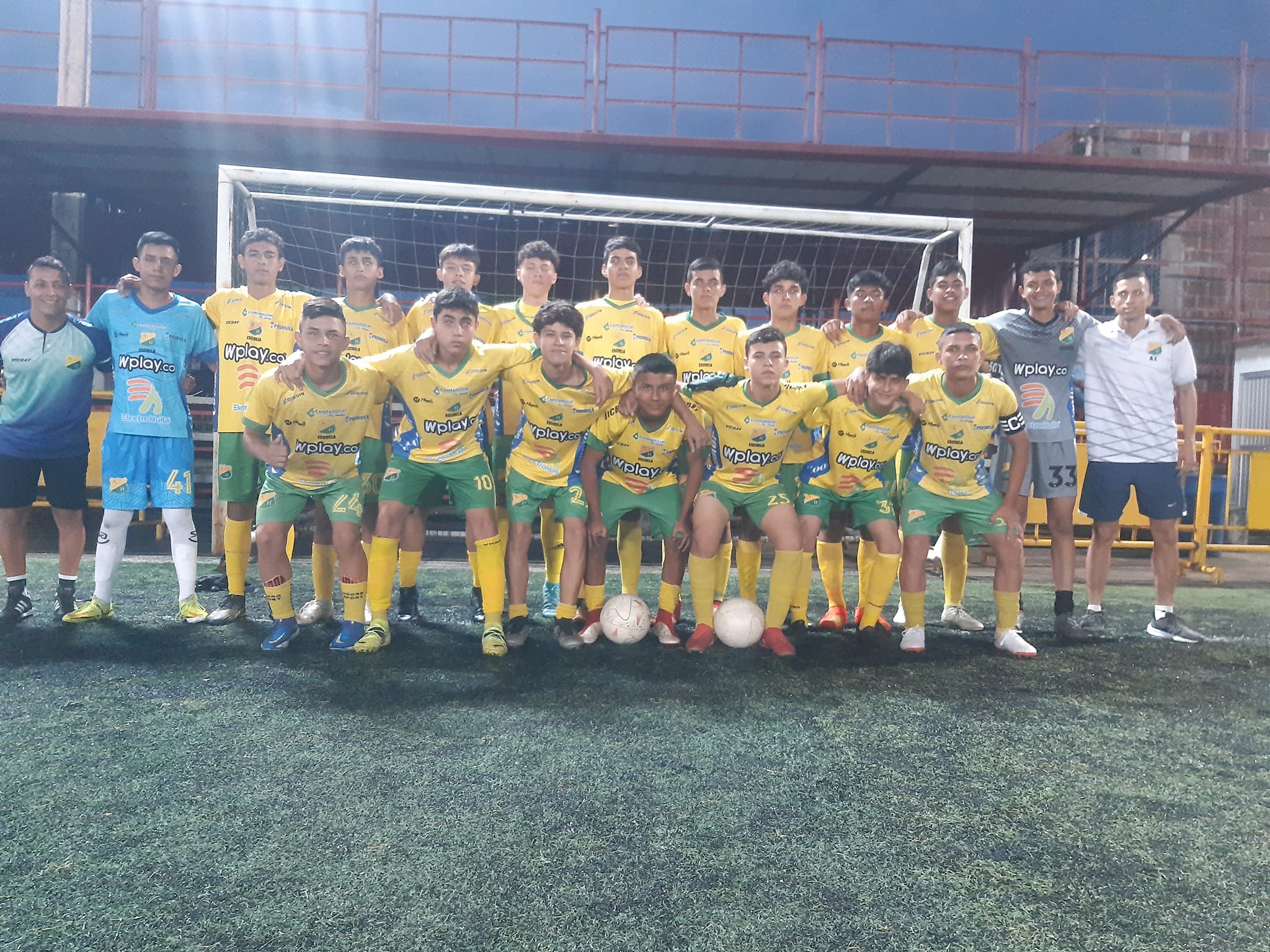 Ventaja del Atlético Huila en la final departamental sub – 15