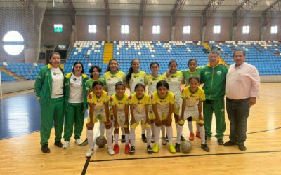 Equipo de futsal femenino vence en interclubes en Bogotá