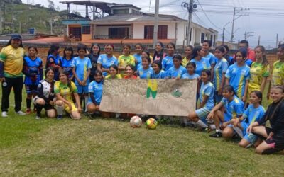 Cumplida jornada de fútbol femenino en el sur del Huila