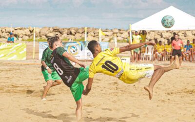 Presencia huilense en capacitación de fútbol playa