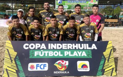 Primera fecha del departamental de fútbol playa