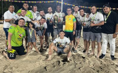 Comercializadora Vargas, primer campeón departamental de fútbol playa