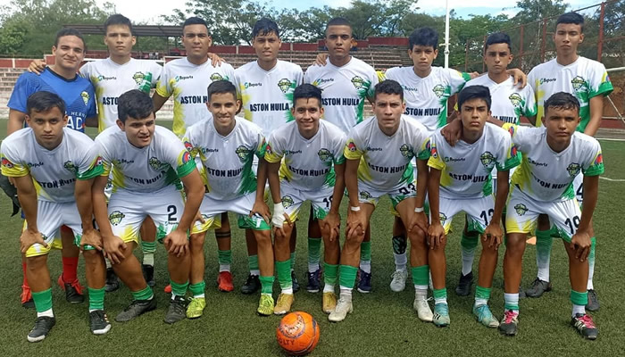 Aston Huila sigue de líder en la Copa Departamental sub – 19