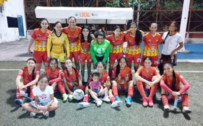 Goles a granel en la Copa Departamental femenina