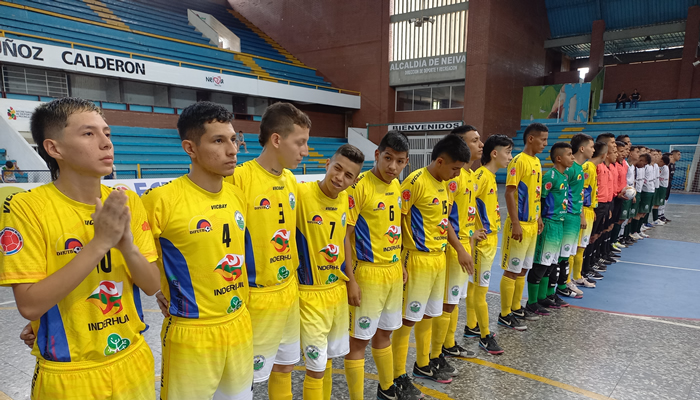 Tercer partido para el Huila en clasificatorio de fútbol sala