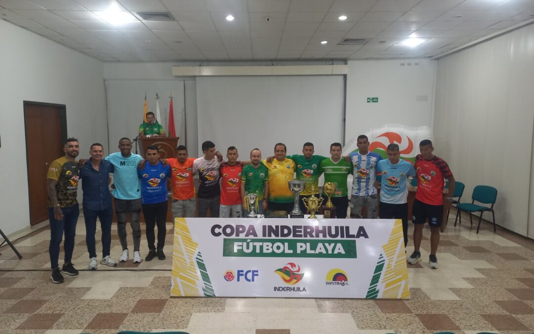 Presentada la Copa Departamental de fútbol playa