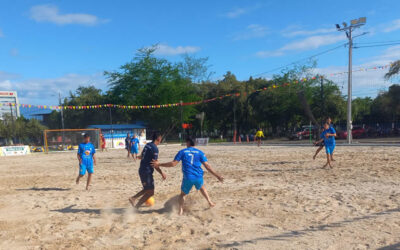 Se reanudan las acciones de la Copa Departamental de fútbol playa