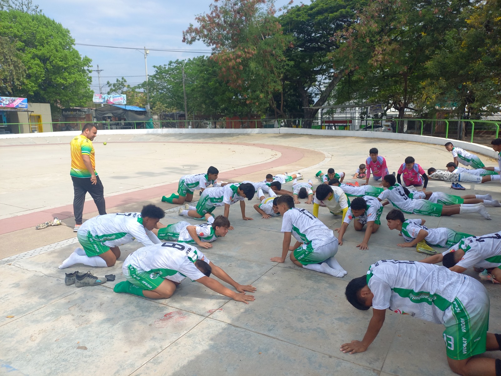 Noviembre de entrenamientos de la Selección Huila sub – 15