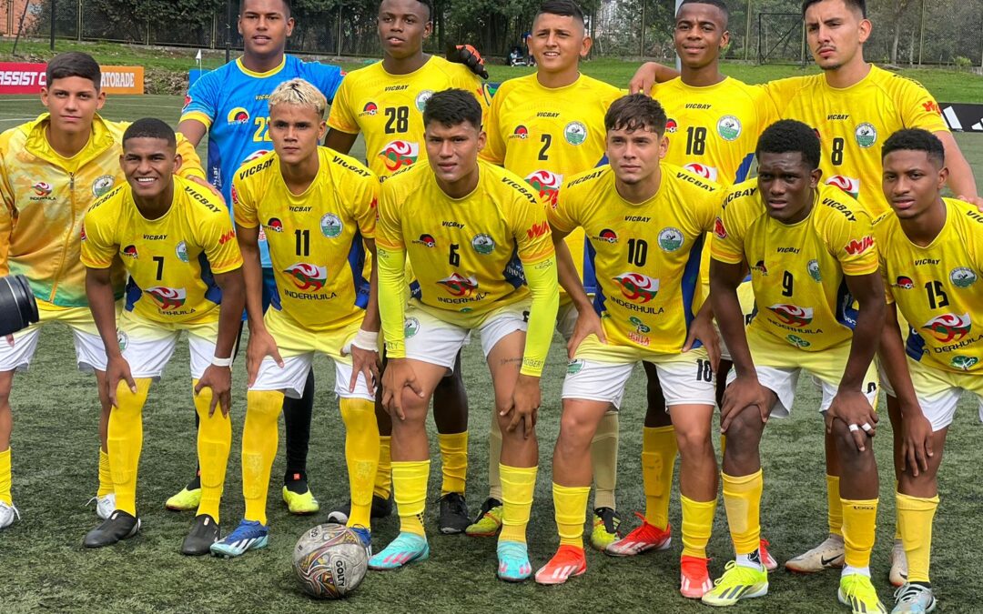 Segundo juego huilense en el nacional sub – 21
