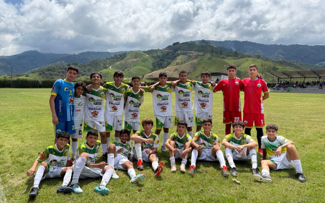 Selección sub – 13 en pentagonal en el Tolima