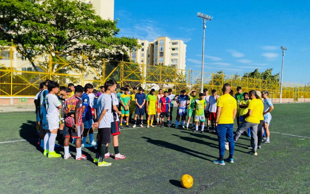 Hexagonal precompetitivo para las selecciones Huila